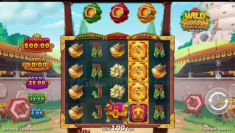 Wild Swarm Triple Hive von Push Gaming
